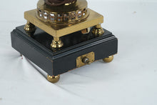 Load image into Gallery viewer, Vintage Brass Samovar Table Lamp Russian Tea Urn Style Dual Socket 33" Tall
