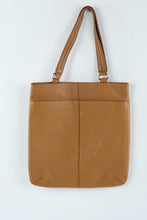 Load image into Gallery viewer, Cole Haan Pebbled Leather Tote Bag Tan Shoulder Handbag
