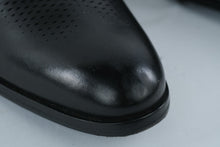 Load image into Gallery viewer, Cole Haan Washington Grand Laser Wingtip Oxfords Black Blue Mens Size 13 M
