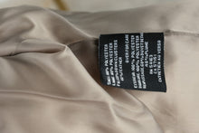Load image into Gallery viewer, Cole Haan Womens Large Down Puffer Jacket Hooded Beige Gold Hardware
