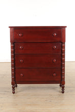 Load image into Gallery viewer, Collector&#39;s Cherry Empire Chest of Drawers by Davis Cabinet Co
