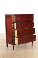 Load image into Gallery viewer, Collector&#39;s Cherry Empire Chest of Drawers by Davis Cabinet Co
