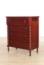 Load image into Gallery viewer, Collector&#39;s Cherry Empire Chest of Drawers by Davis Cabinet Co
