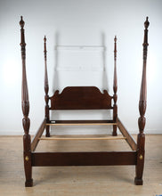 Load image into Gallery viewer, Thomasville Collector's Cherry Collection Queen Four Poster Bed
