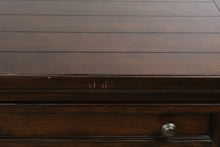 Load image into Gallery viewer, Pair of Collezione Europa Mediterranean Style Wood Nightstands with Cabinet Storage
