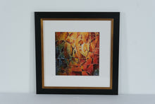 Load image into Gallery viewer, Framed Abstract Art Print Vibrant Textured Color Composition Modern Wall Decor

