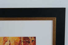 Load image into Gallery viewer, Framed Abstract Art Print Vibrant Textured Color Composition Modern Wall Decor
