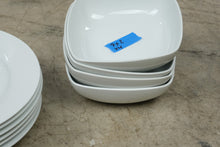 Load image into Gallery viewer, Colormate White Porcelain Dinnerware Set 15 Pieces Plates Bowls China
