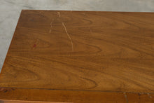 Load image into Gallery viewer, Vintage Three-Door Wood Console Cabinet with Drawers and Ring Pulls
