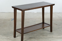 Load image into Gallery viewer, Mission Style Solid Wood Console Table with Lower Shelf
