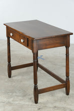 Load image into Gallery viewer, Early American Style Solid Wood One Drawer Writing Table or Side Table
