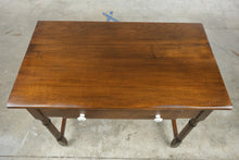 Load image into Gallery viewer, Early American Style Solid Wood One Drawer Writing Table or Side Table
