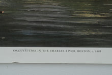 Load image into Gallery viewer, Roy Cross “Constitution in the Charles River, Boston c. 1803” – Limited Edition USS Constitution Museum Print (1979)

