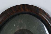 Load image into Gallery viewer, Antique Oval Convex Bubble Glass Portrait Woman Faux Grain Frame 22 Inch
