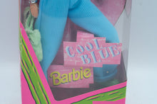 Load image into Gallery viewer, Cool Blue Barbie Doll, Mattel Hair Color Play Set, 1990s Fashion Barbie, Original Box
