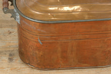 Load image into Gallery viewer, Large Antique Copper Boiler with Lid
