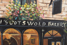 Load image into Gallery viewer, Cotswold Bakery - Oil on Canvas by Dennis Barloga - 19 x 17
