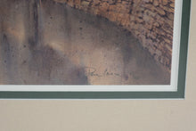 Load image into Gallery viewer, Paul Landry Cottage Reflections Framed Signed Numbered Print Gold Frame 21x21
