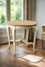 Load image into Gallery viewer, Country French 29&quot; Round Birch Accent Table - Ethan Allen
