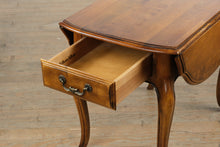 Load image into Gallery viewer, Ethan Allen Country French Pembroke Side Table – Drop Leaf Accent Table
