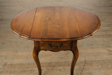 Load image into Gallery viewer, Ethan Allen Country French Pembroke Side Table – Drop Leaf Accent Table
