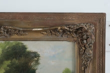 Load image into Gallery viewer, Vintage Original Oil on Canvas – Cows in Pasture – 24″ × 18″
