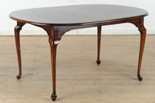 Load image into Gallery viewer, Craft Cherry Queen Anne Dining Table with 2 Leaves – 60&quot; Wide
