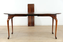 Load image into Gallery viewer, Craft Cherry Queen Anne Dining Table with 2 Leaves – 60&quot; Wide
