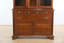 Load image into Gallery viewer, Craftique Mahogany China Cabinet Hutch Mellow Wood Finish Traditional Display Cabinet
