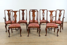 Load image into Gallery viewer, Craftique Heirloom Mahogany Dining Set- 8 Chairs &amp; 3 Leaves
