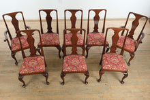 Load image into Gallery viewer, Craftique Heirloom Mahogany Dining Set- 8 Chairs &amp; 3 Leaves
