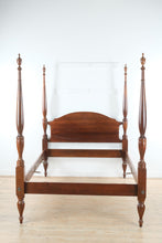 Load image into Gallery viewer, Craftique Full-Size Mahogany Poster Bed in Rare Colonial Finish
