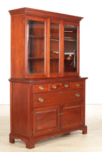 Load image into Gallery viewer, Craftique Heirloom Mahogany China Cabinet
