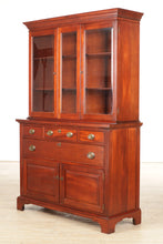 Load image into Gallery viewer, Craftique Heirloom Mahogany China Cabinet
