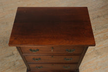 Load image into Gallery viewer, Craftique Colonial Solid Mahogany Three-Drawer Nightstand
