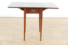 Load image into Gallery viewer, Craftique Solid Mahogany Pembroke Side Table with Drop Leaves
