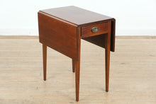 Load image into Gallery viewer, Craftique Solid Mahogany Pembroke Side Table with Drop Leaves
