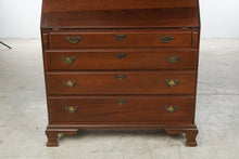 Load image into Gallery viewer, Craftique Solid Mahogany Old World Secretary Desk Bookcase Cabinet
