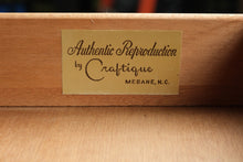 Load image into Gallery viewer, Craftique Solid Mahogany Old World Secretary Desk Bookcase Cabinet
