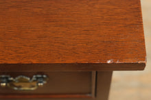 Load image into Gallery viewer, Craftique Heirloom Mahogany 4-Drawer Nightstand – MEL Finish, 32&quot; Tall
