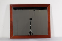 Load image into Gallery viewer, Heirloom Mahogany Framed Mirror w/ Piano Finish by Craftique - 39&quot; x 33&quot;
