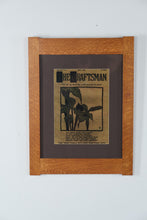 Load image into Gallery viewer, Stickley The Craftsman Lilies Mission Style Art – Quartersawn Oak Frame
