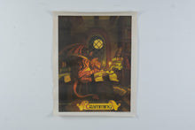 Load image into Gallery viewer, Vintage Coca Cola Hildebrandt Cramming Fantasy Dragon Campus Poster 18 x 23
