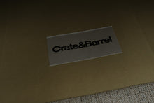 Load image into Gallery viewer, Crate and Barrel Gather Apartment Sofa in Beige Textured Upholstery
