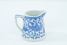 Load image into Gallery viewer, Japanese Blue and White Phoenix Creamer
