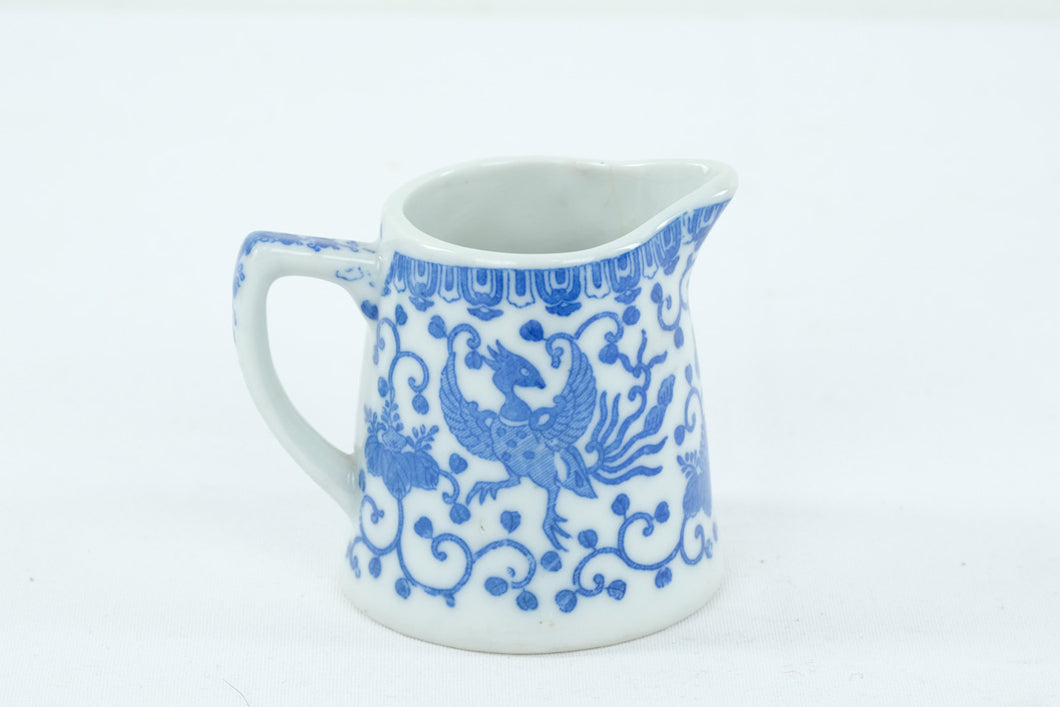 Japanese Blue and White Phoenix Creamer