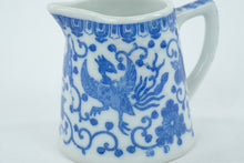 Load image into Gallery viewer, Japanese Blue and White Phoenix Creamer
