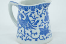 Load image into Gallery viewer, Japanese Blue and White Phoenix Creamer
