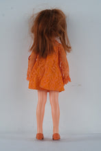 Load image into Gallery viewer, 1969 Ideal Beautiful Crissy Doll 1051 2 Original Box Orange Lace Dress Shoes
