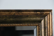 Load image into Gallery viewer, Antique-Style Bronze Beaded Wall Mirror – 26.5” x 32.5” – Made in Canada
